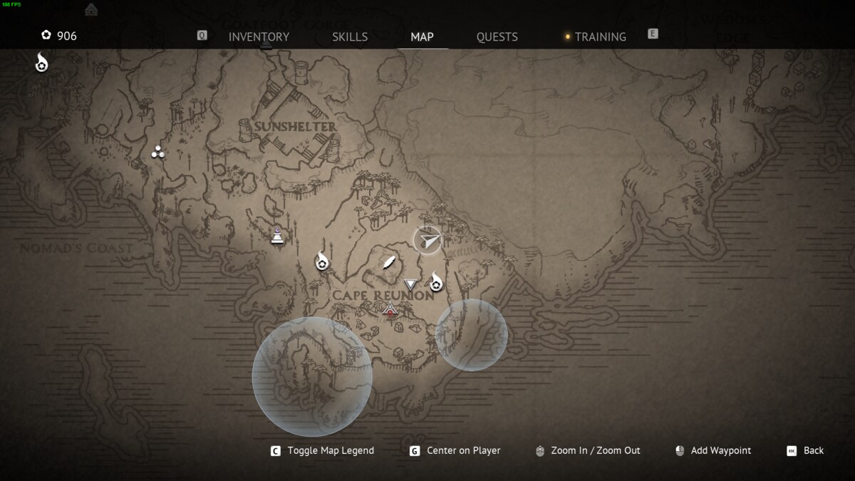 Flintlock The Siege of Dawn banner locations: Wanderer's Rest map.