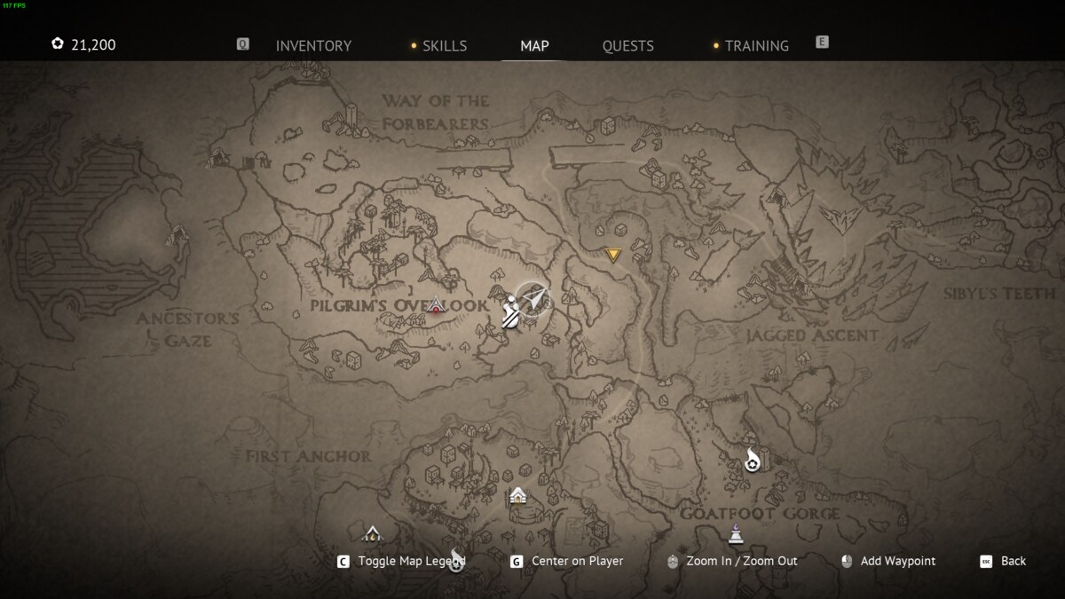 Flintlock The Siege of Dawn banner locations: Wanderer's Rest map.