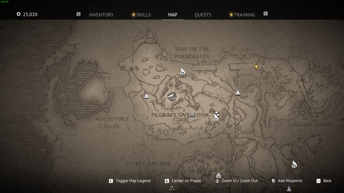 Flintlock The Siege of Dawn banner locations: Wanderer's Rest map.