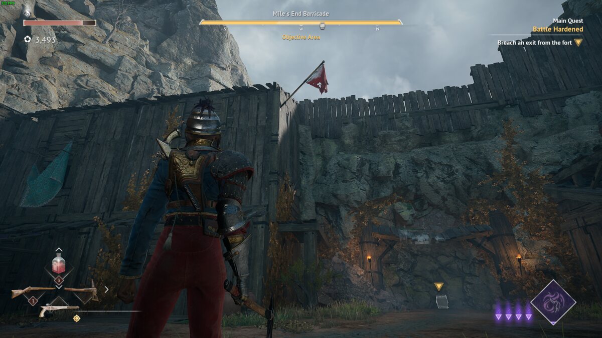 Flintlock The Siege of Dawn banner locations: Nor in the Three Peaks.