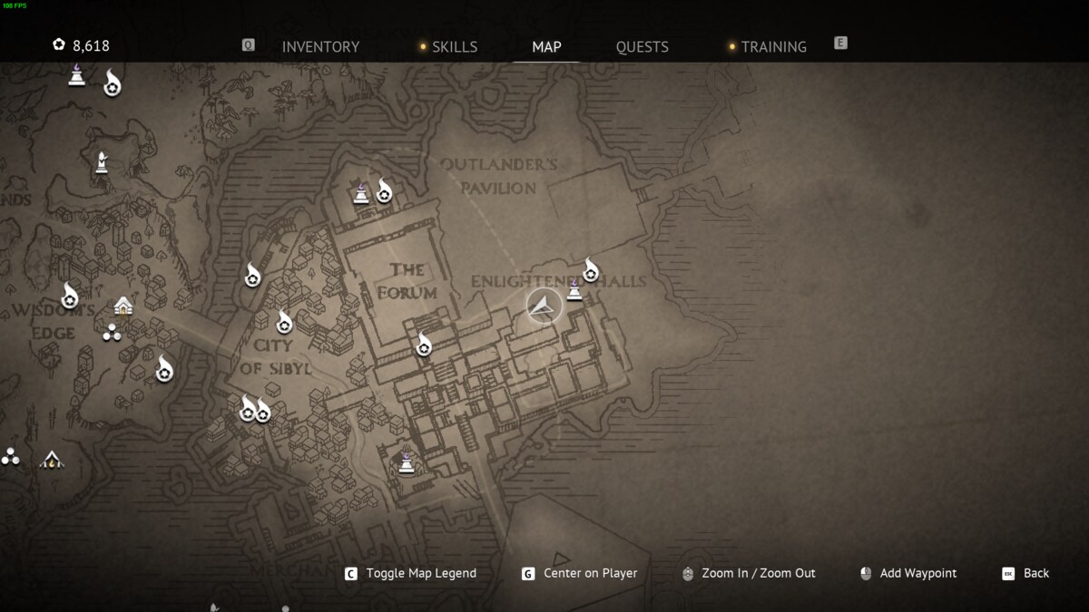 Flintlock The Siege of Dawn banner locations: Wanderer's Rest map.
