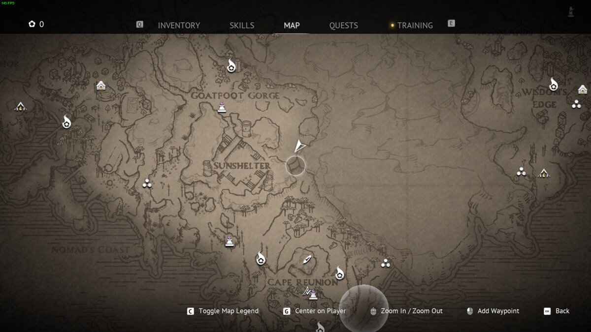 Flintlock The Siege of Dawn banner locations: Wanderer's Rest map.