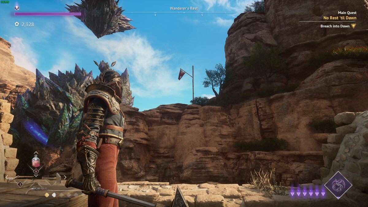 Flintlock The Siege of Dawn banner locations: Nor in Wanderer's Rest.