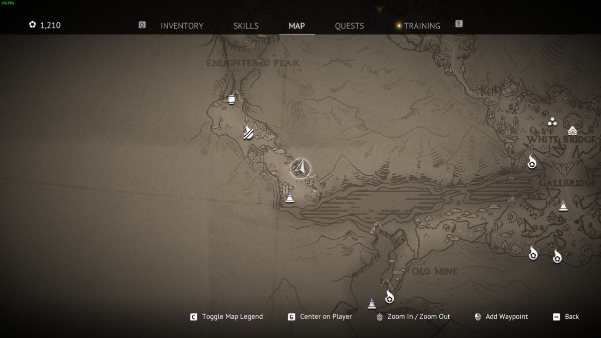 Flintlock The Siege of Dawn banner locations: Three Peaks map.