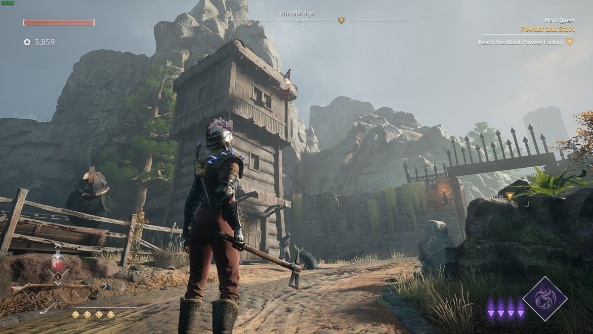 Flintlock The Siege of Dawn banner locations: Nor in the Three Peaks.