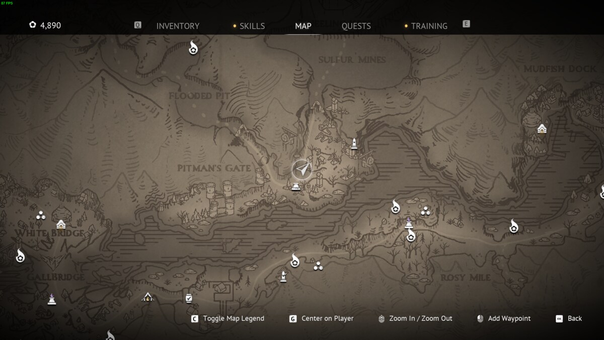 Flintlock The Siege of Dawn banner locations: Three Peaks map.