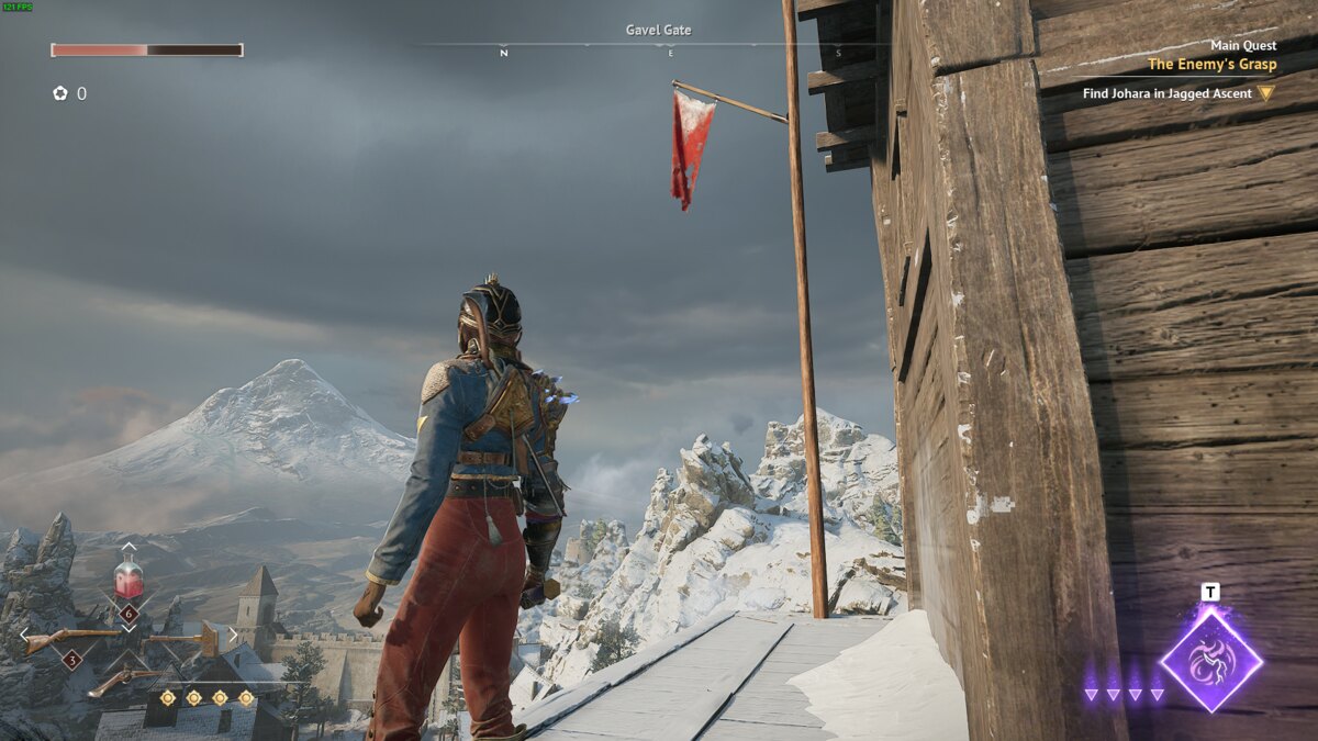 Flintlock The Siege of Dawn banner locations: Nor in the Three Peaks.