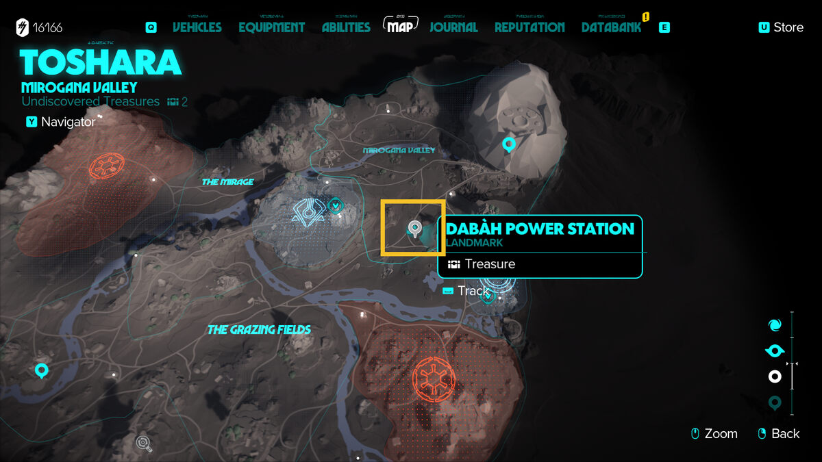 Star Wars Holodrama locations: Kay exploring Toshara.