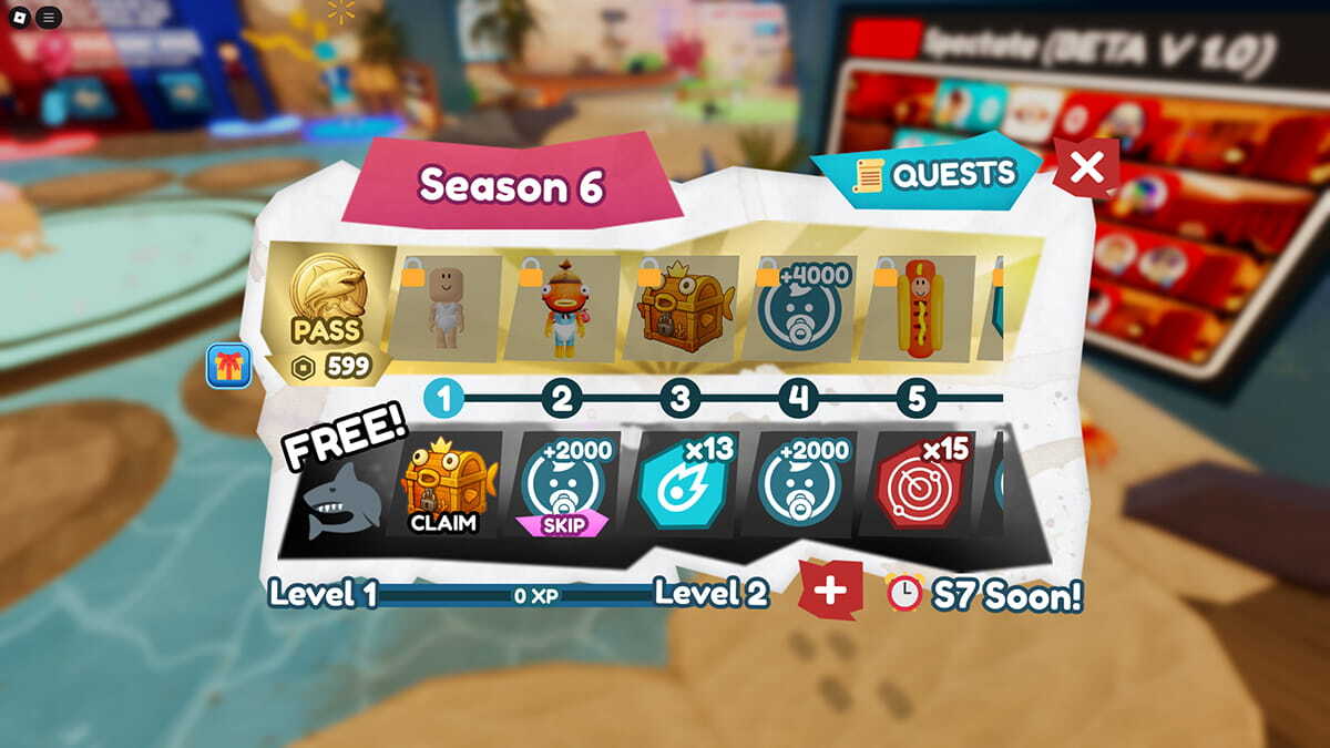 Seasonal 6 menu in Bathe da Baby.