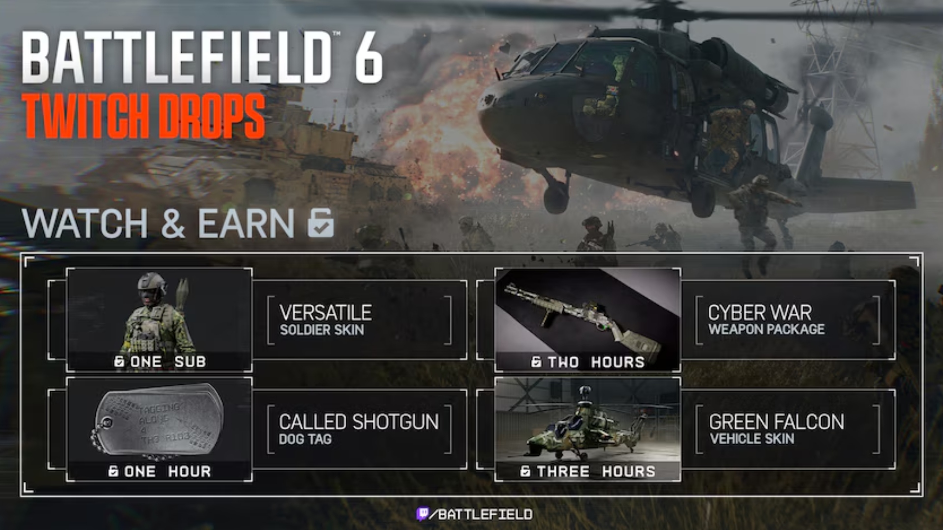 battlefield 6 launch twitch drops