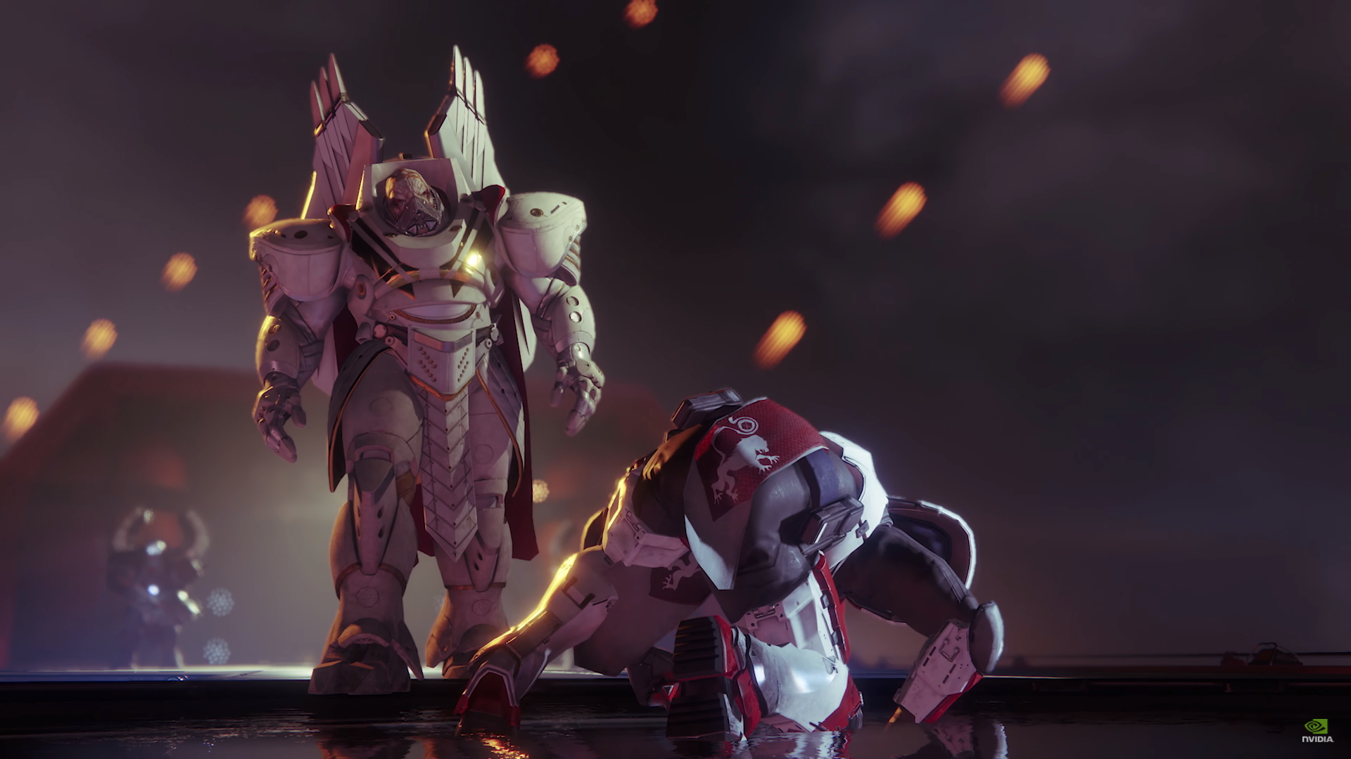 In the Destiny 2 launch trailer, Cayde-6 is more concerned with eating than the fall of man