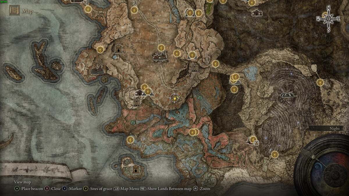 Elden Ring Shadow of the Erdtree best early weapons: Tarnished in the realm of shadow.