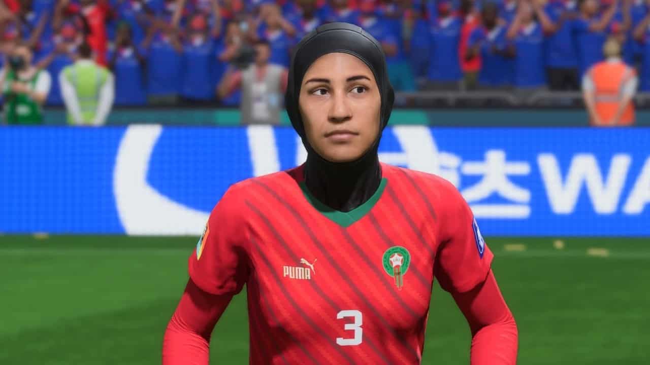 FIFA 23 update introduces a hijab for the female soccer player.
