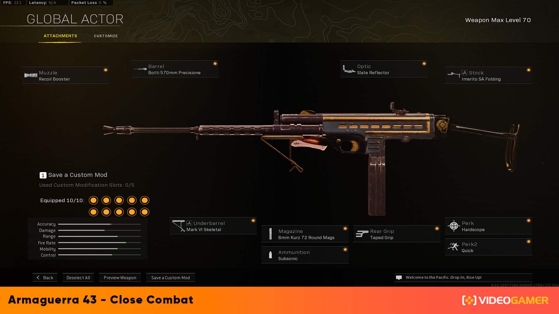 best armaguerra loadout warzone