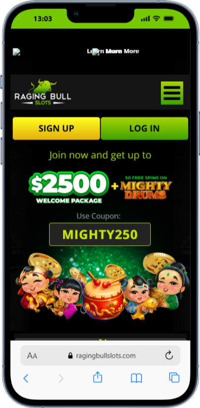 Best blackjack sites raging bulls home promo