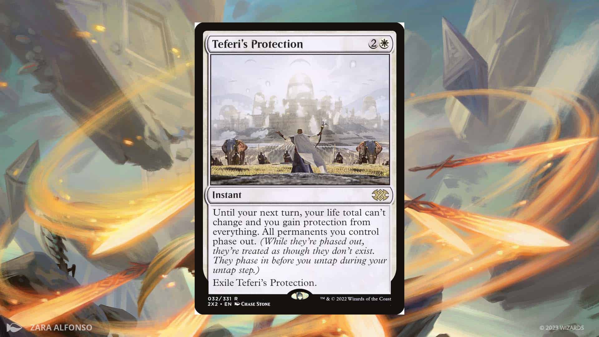 Picture of Teferi's Protection from Magic: the Gathering