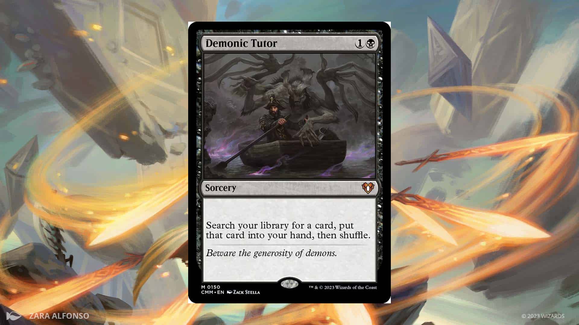 Picture of Demonic Tutor from Magic: the Gathering