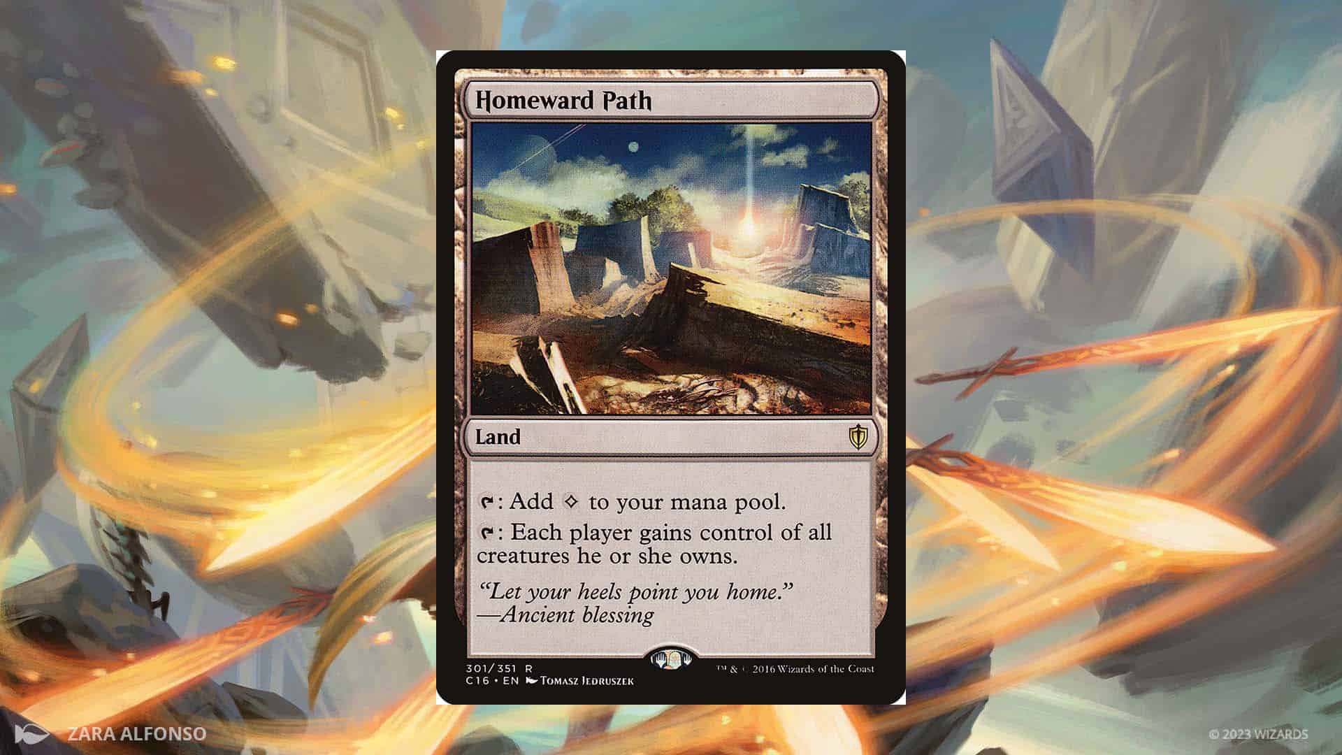 Picture of Homeward Path from Magic: the Gathering