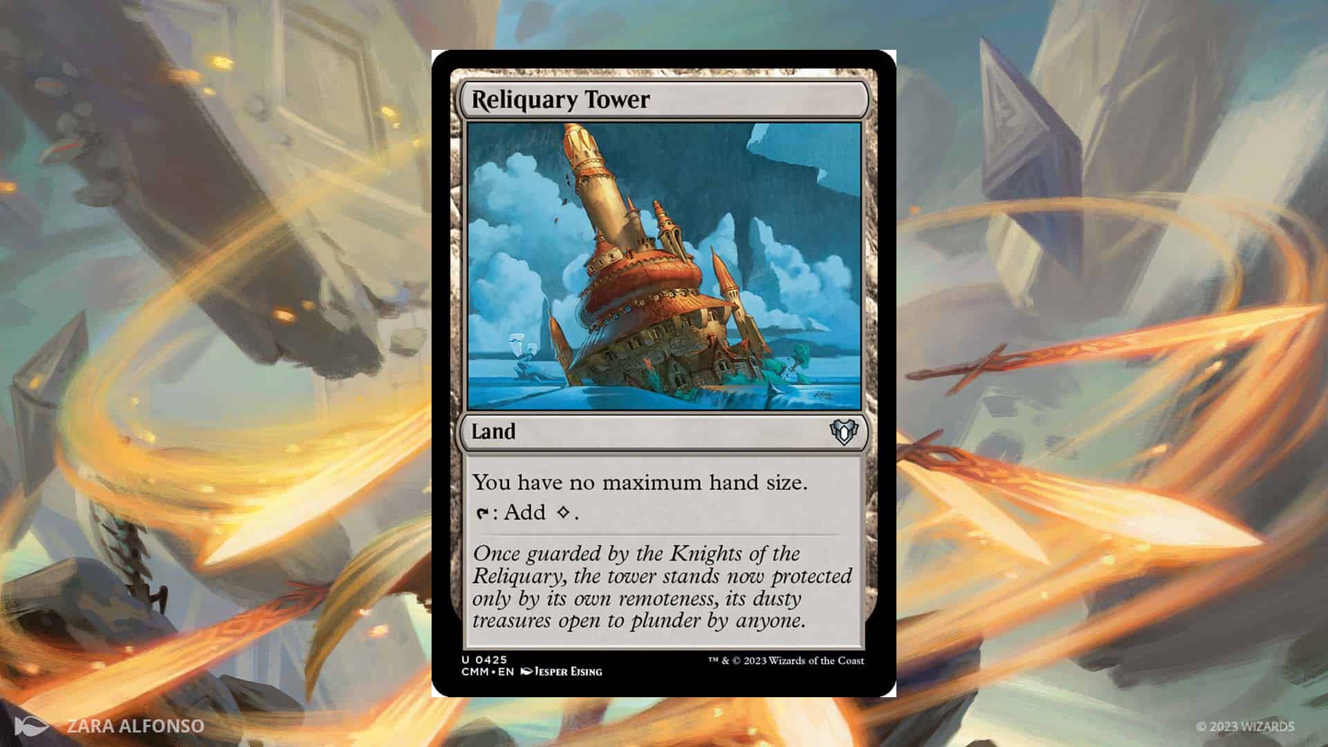 Picture of Reliquary Tower from Magic: the Gathering
