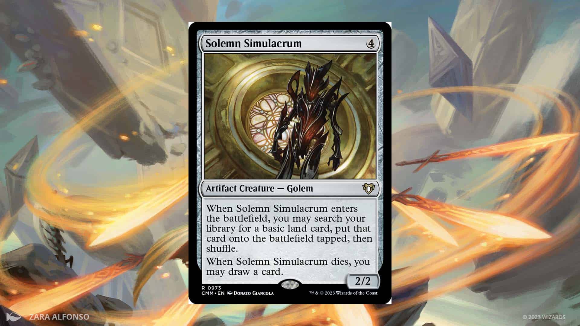 Picture of Solmen Simulacrum from Magic: the Gathering