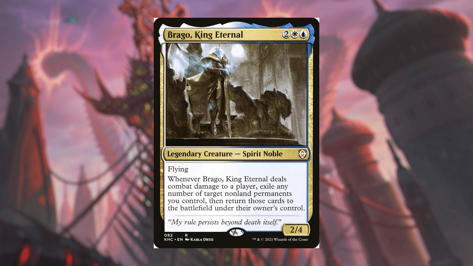 Picture of Brago, King Eternal in Magic: the Gathering