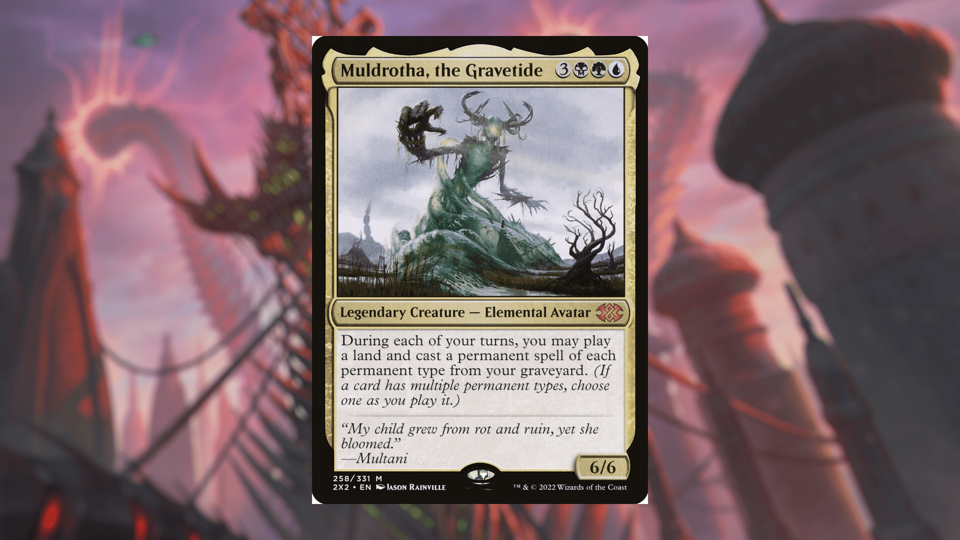 Picture of Muldrotha, the Gravetide in Magic: the Gathering