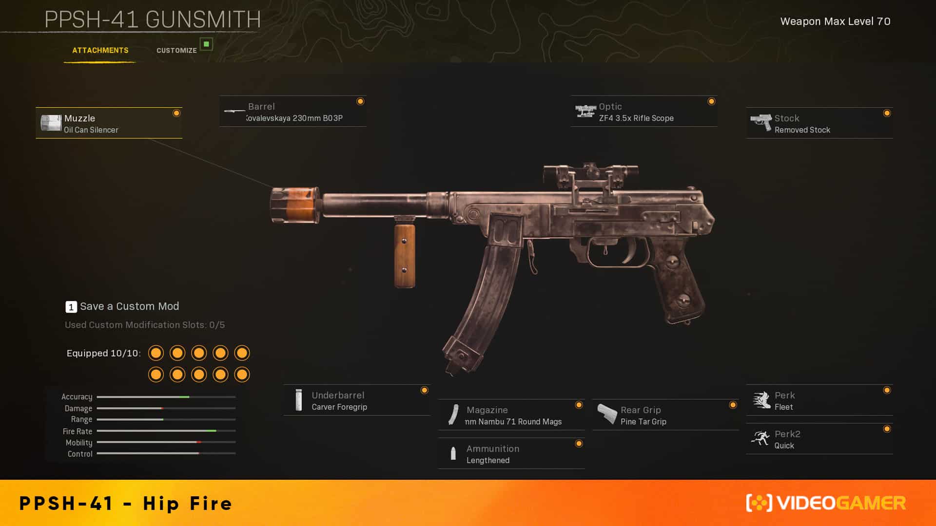 best ppsh call of duty warzone loadout
