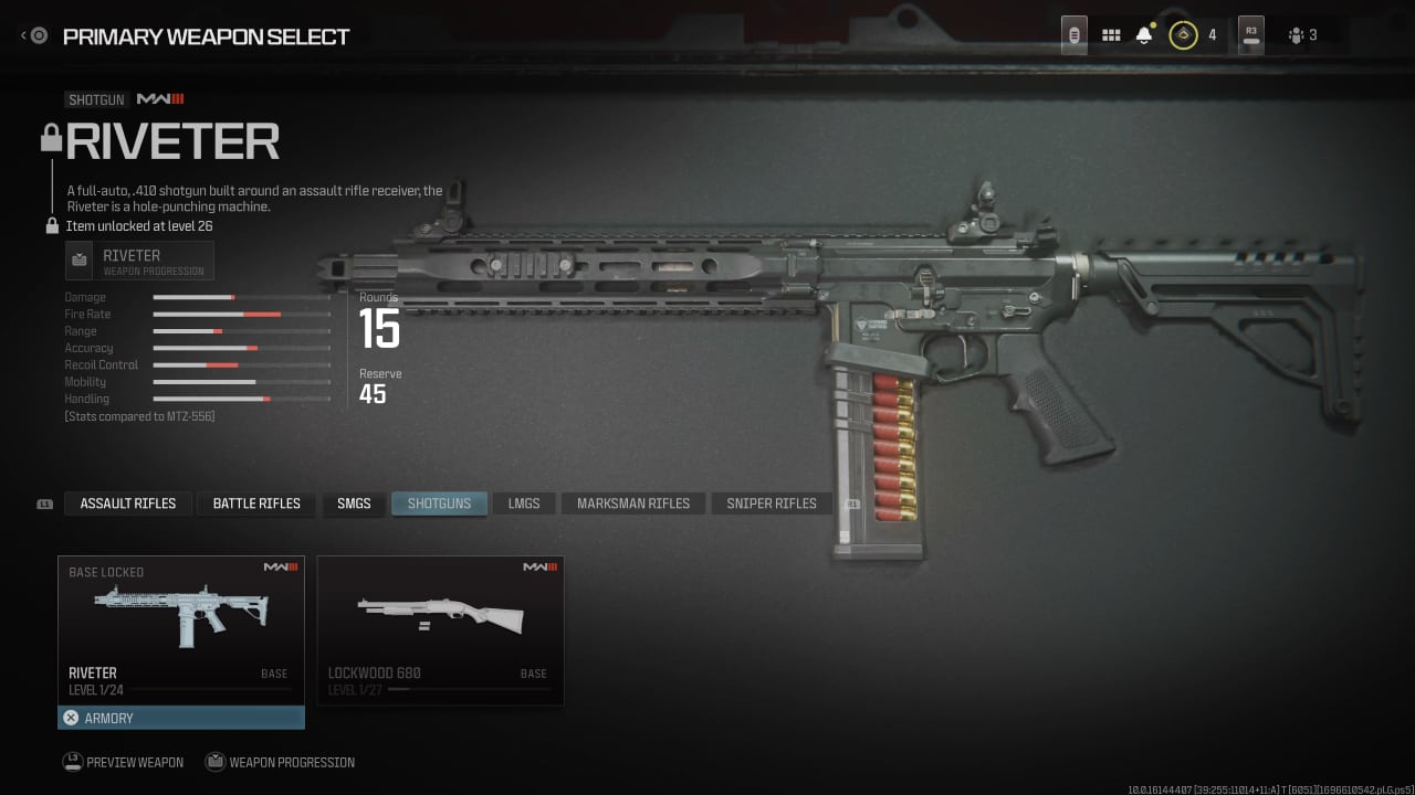 A screenshot of a weapon in Call of Duty Black Ops showcasing the Best Riveter Loadout.