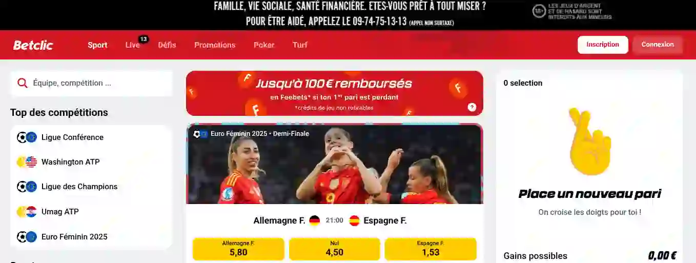 Betclic meilleur casino sans kyc