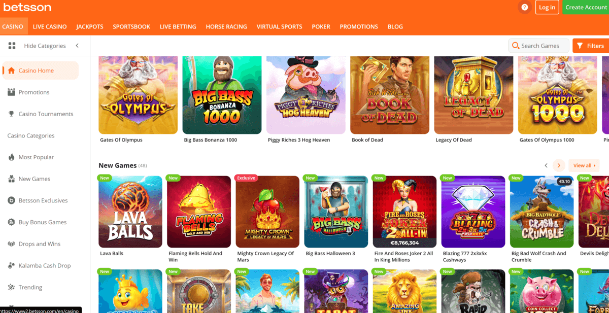betsson jeux en ethereum