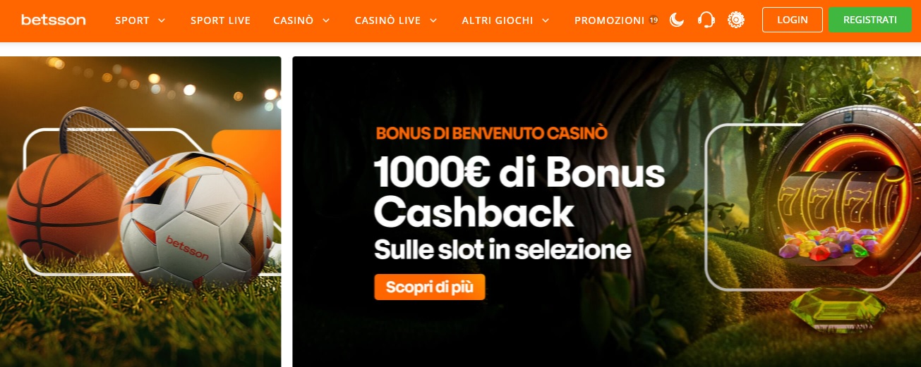 Betsson propone transazioni rapide per i prelievi ed un interessante cashback sul casino