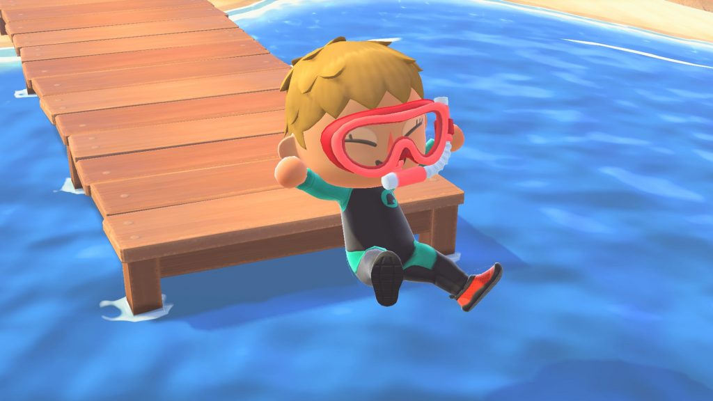 Animal Crossing: New Horizons patch 1.3 adds swimming and sea creatures