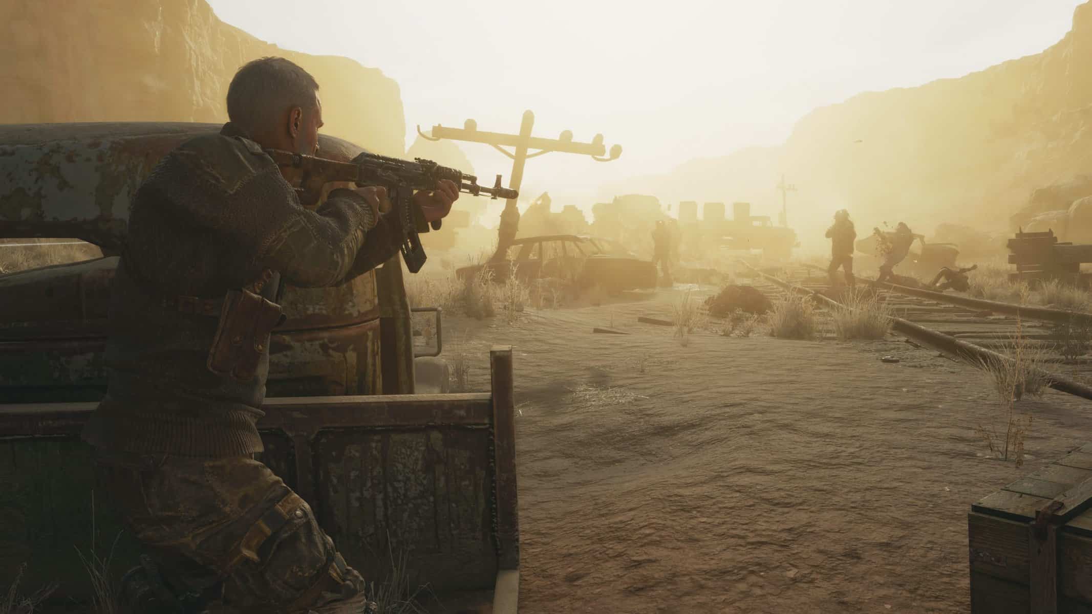 Metro Exodus is bright, bleak, and has a van