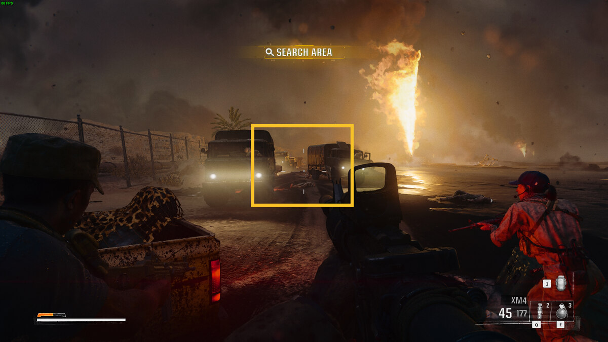 Black Ops 6 Bishop Takes Rook mission walkthrough: convoy in Kuwait.