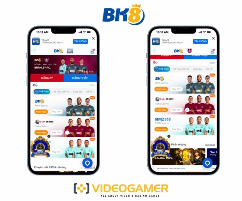 BK8 - Nhà cái uy tín được yêu thích nhất đến từ châu Âu