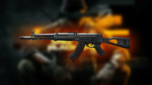 Image of the AEK-973 marksman rifle in Call of Duty Black Ops 6.