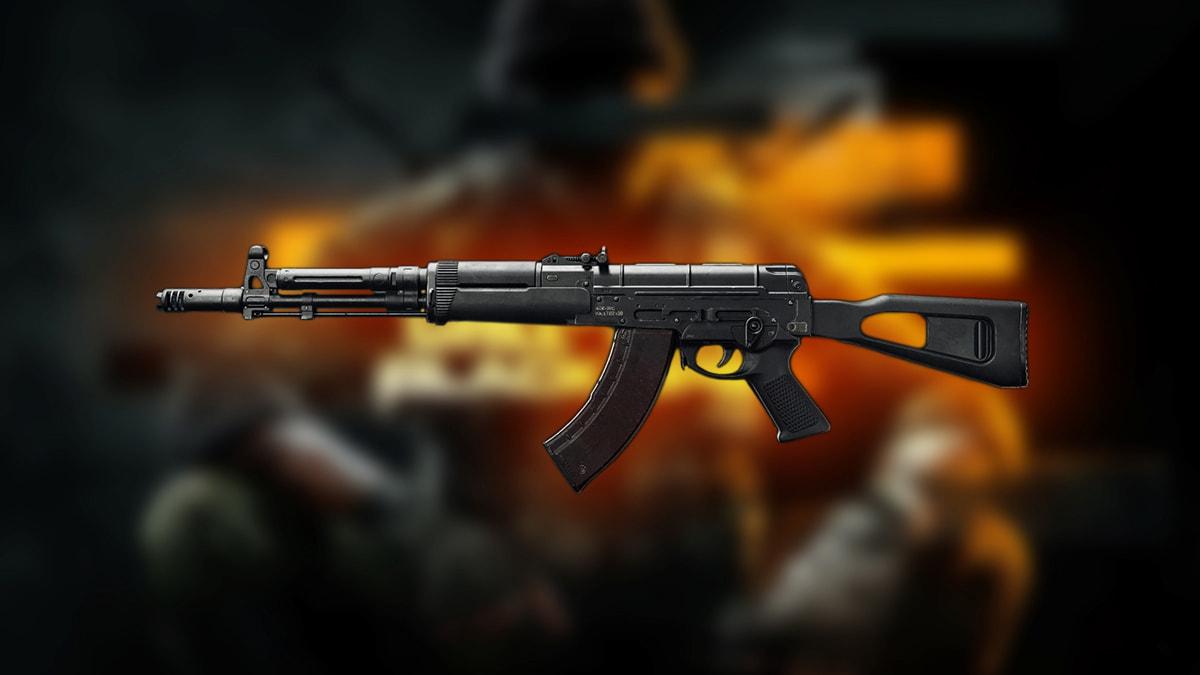 Image of the AEK-973 marksman rifle in Call of Duty Black Ops 6.