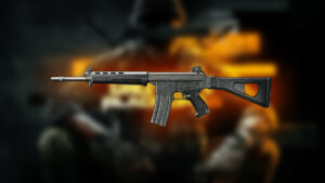 Image of the AMES 85 assault rifle in Call of Duty Black Ops 6.