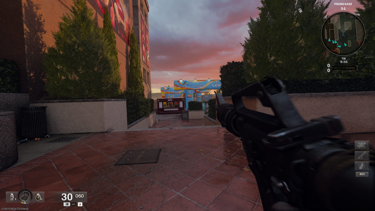 Image of a player exploring the Red Card map in Call of Duty Black Ops 6.