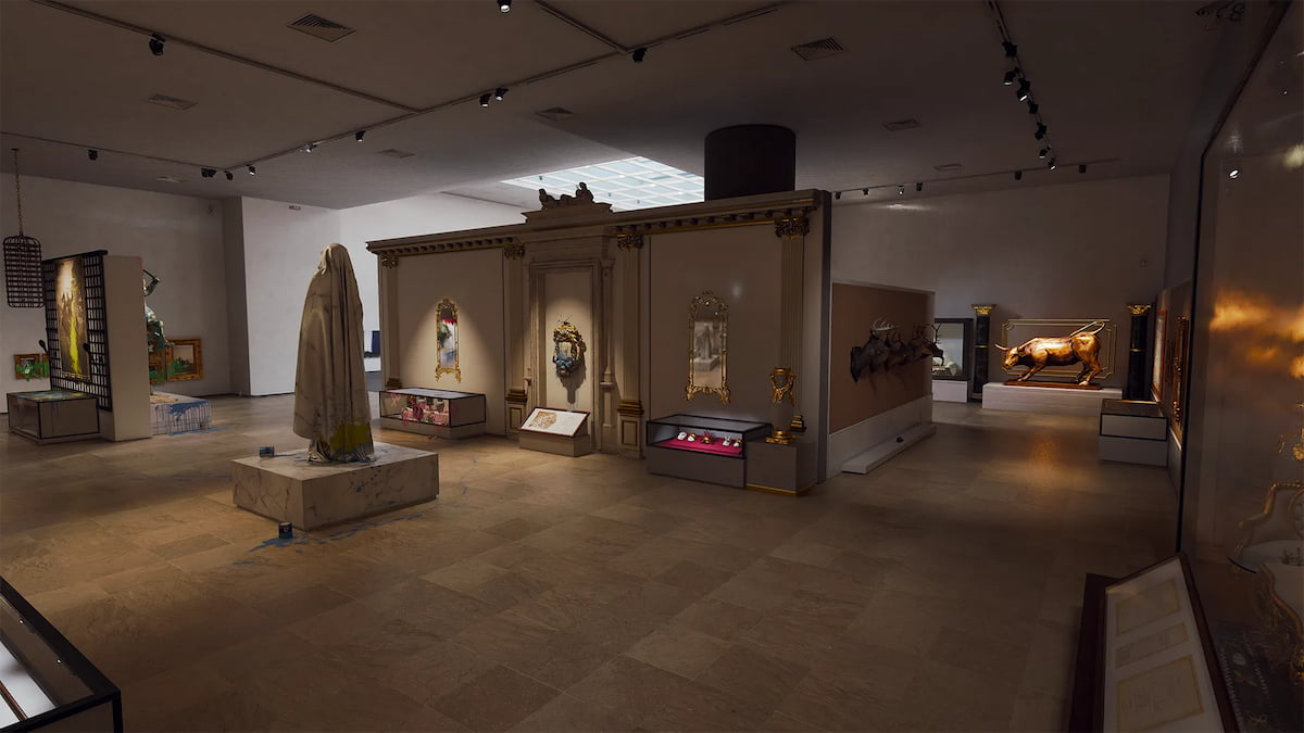 Image of the gallery area on the map Heirloom in Black Ops 6.