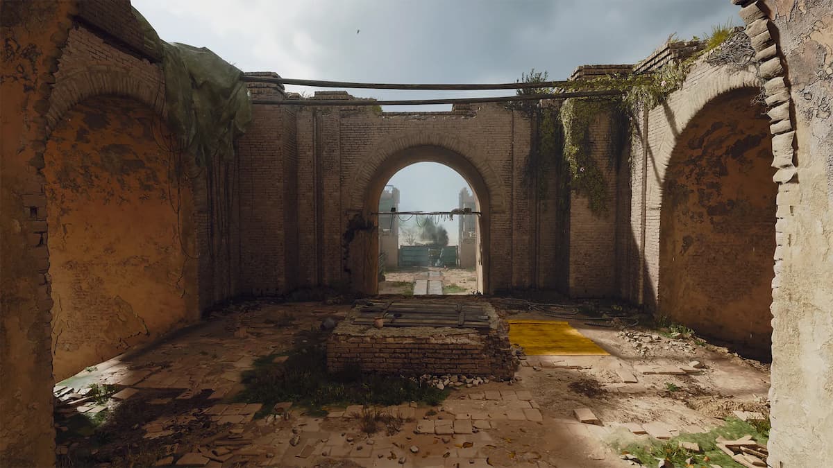 Image of the Altar POI on map Babylon in Call of Duty Black Ops 6.