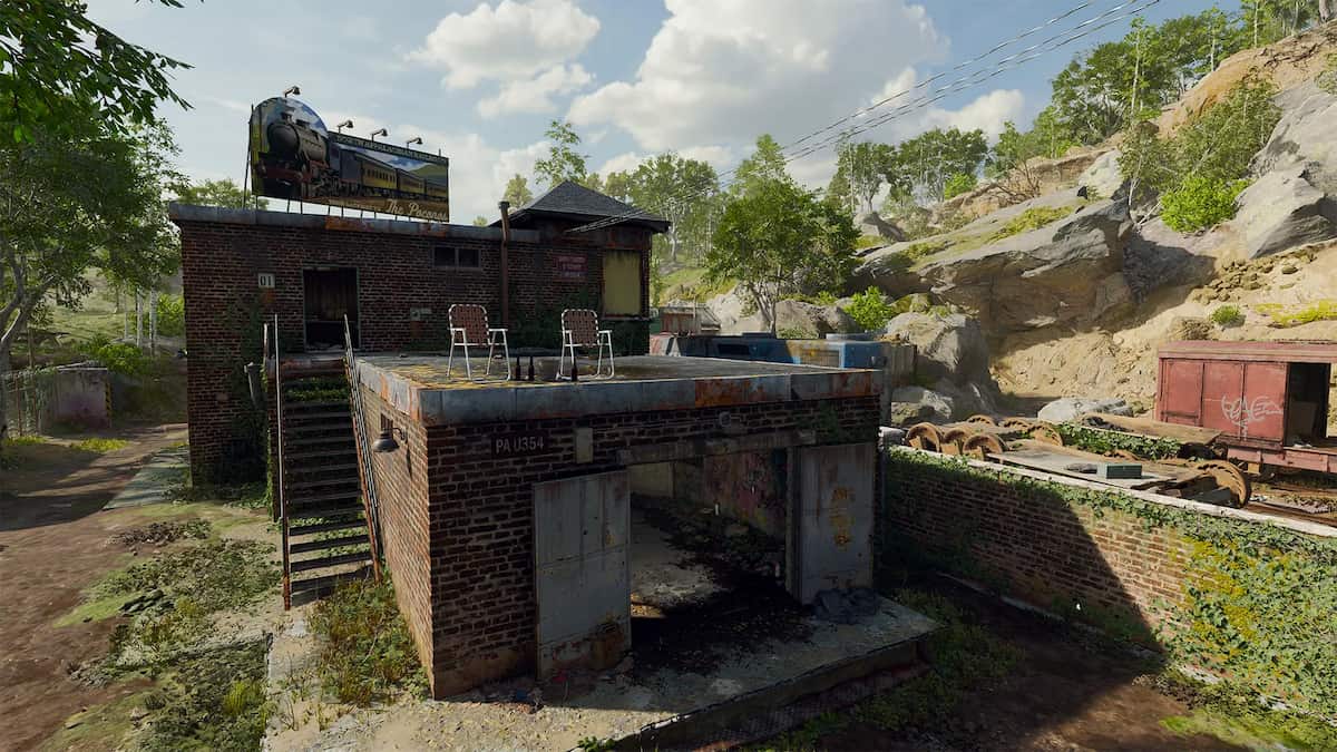Image of the Depot POI on map Derelict in Call of Duty Black Ops 6.