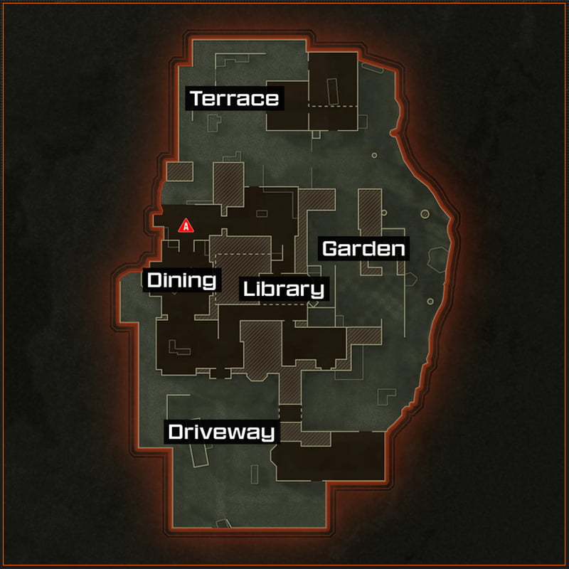 Image of the Payback map layout in Call of Duty Black Ops 6.