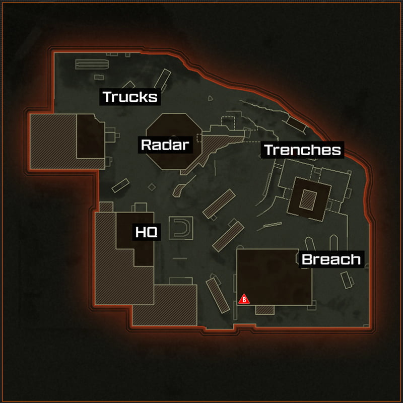 Image of the Scud map layout in Call of Duty Black Ops 6.