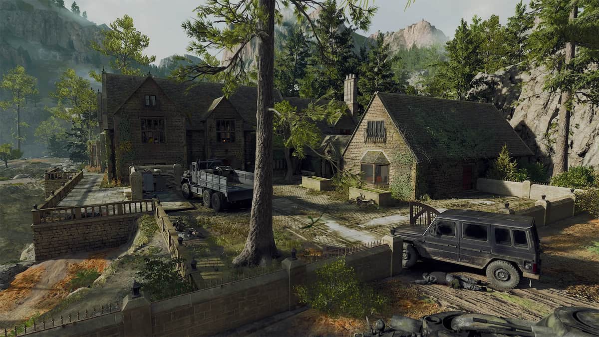 Image of the Driveway POI on map Payback in Call of Duty Black Ops 6.