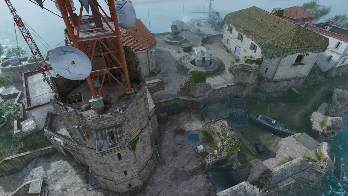 Image of the Radio Tower POI on map Protocol in Call of Duty Black Ops 6.