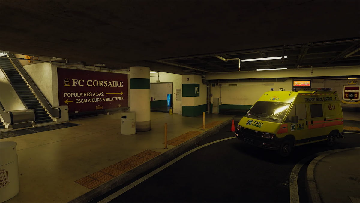 Image of the Garage POI on map Red Card in Call of Duty Black Ops 6.