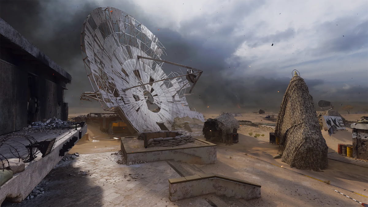 Image of the Radar POI on map Scud in Call of Duty Black Ops 6.