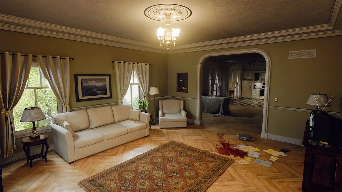 Image of the Living Room POI on map Stakeout in Call of Duty Black Ops 6.