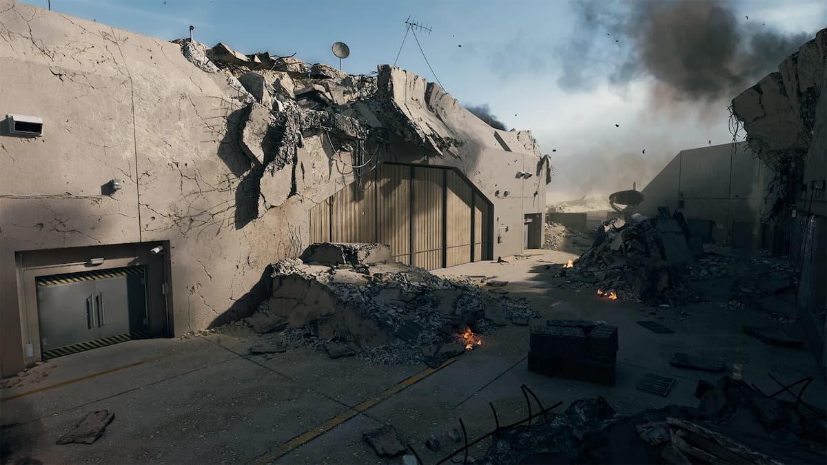 Image of the Debris POI on map Subsonic in Call of Duty Black Ops 6.